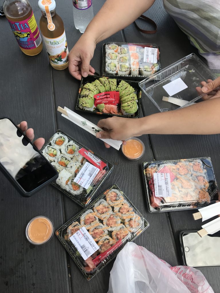 Sushi at Libery NY