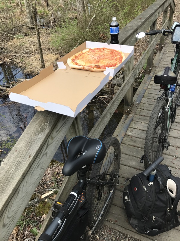 Pizza on Rails to Trails