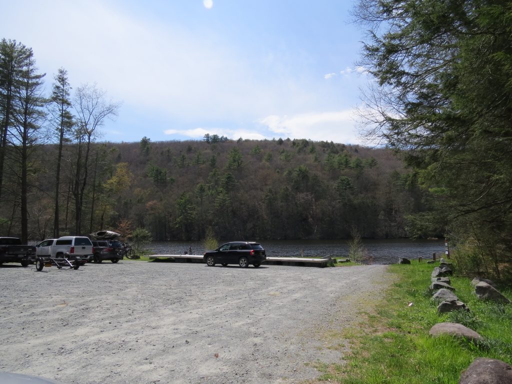 Cleaning Rio Reservoir in Forestburgh NY Hiking & Biking Trails