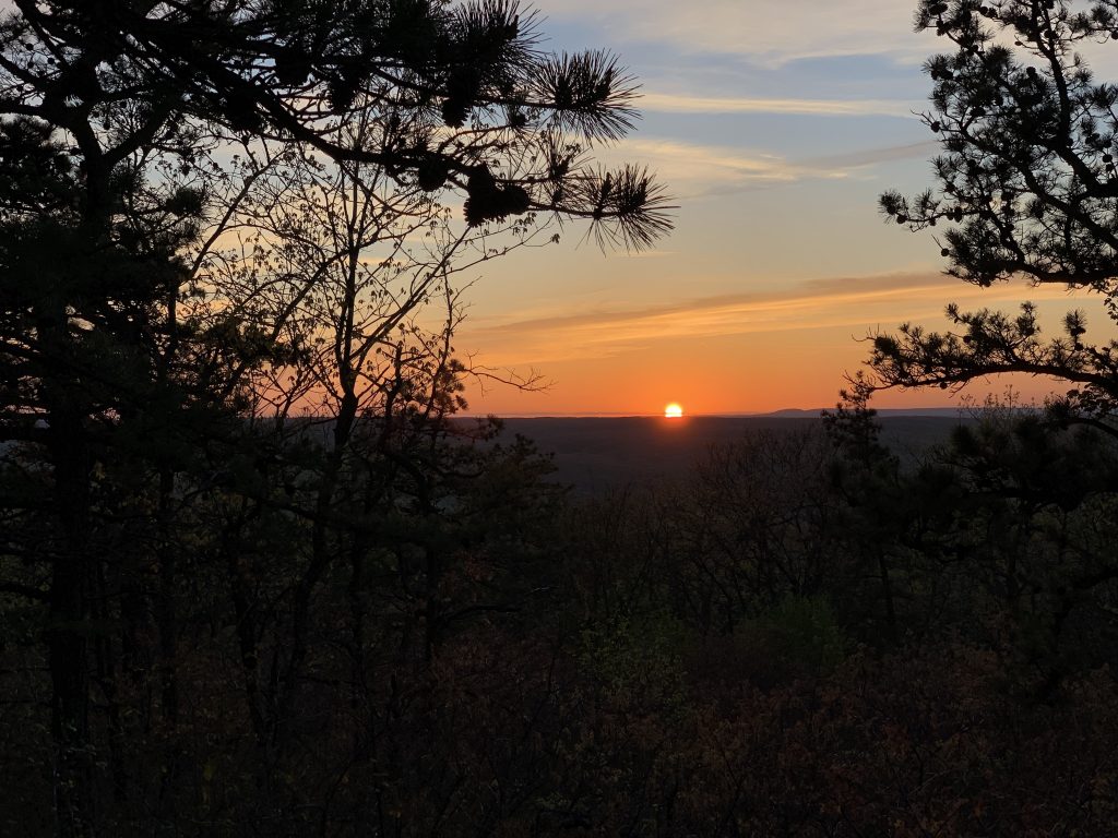 sunset pictures at the roosa gap state forest 14