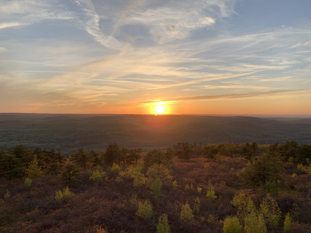 sunset pictures at the roosa gap state forest 15