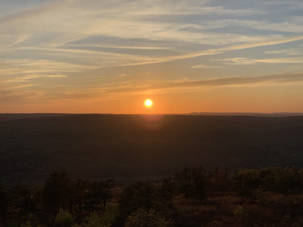 sunset pictures at the roosa gap state forest 17