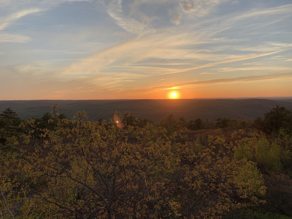 sunset pictures at the roosa gap state forest 8