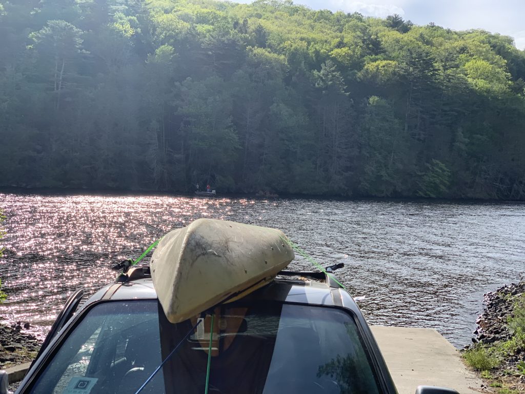 testing wilderness systems kayak at rio reservoir 17