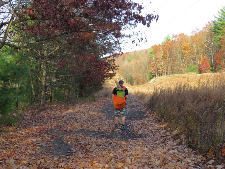 Hiking the SRT and Long Path to Huckleberry Ridge State Forest