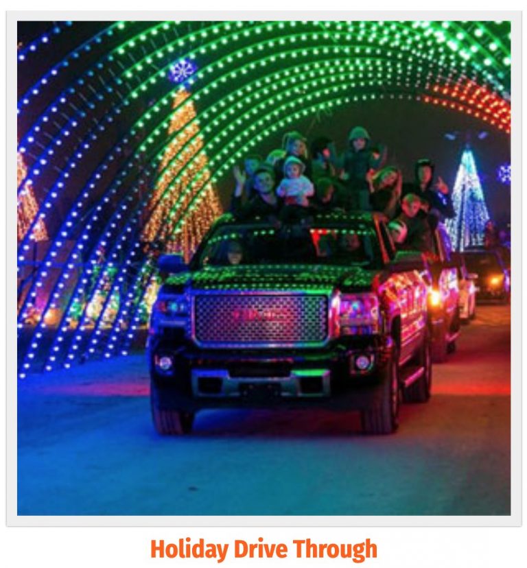 Holiday Light Spectacular at the Orange County Fairgrounds Drive Thru 2020