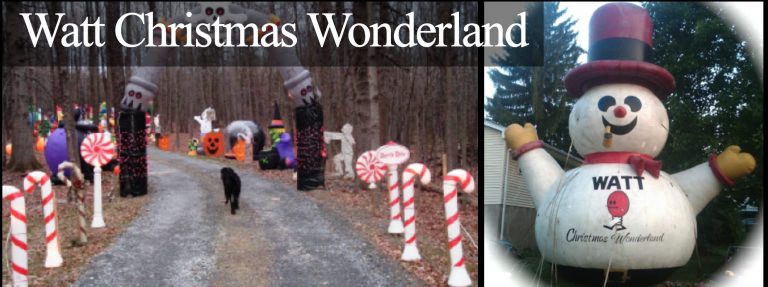 Watt Christmas Wonderland Light Drive Thru Show in Goshen NY 2020
