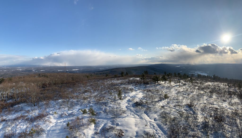 Short Walk to Roosa Gap Fire Tower on 2-20 Pictures