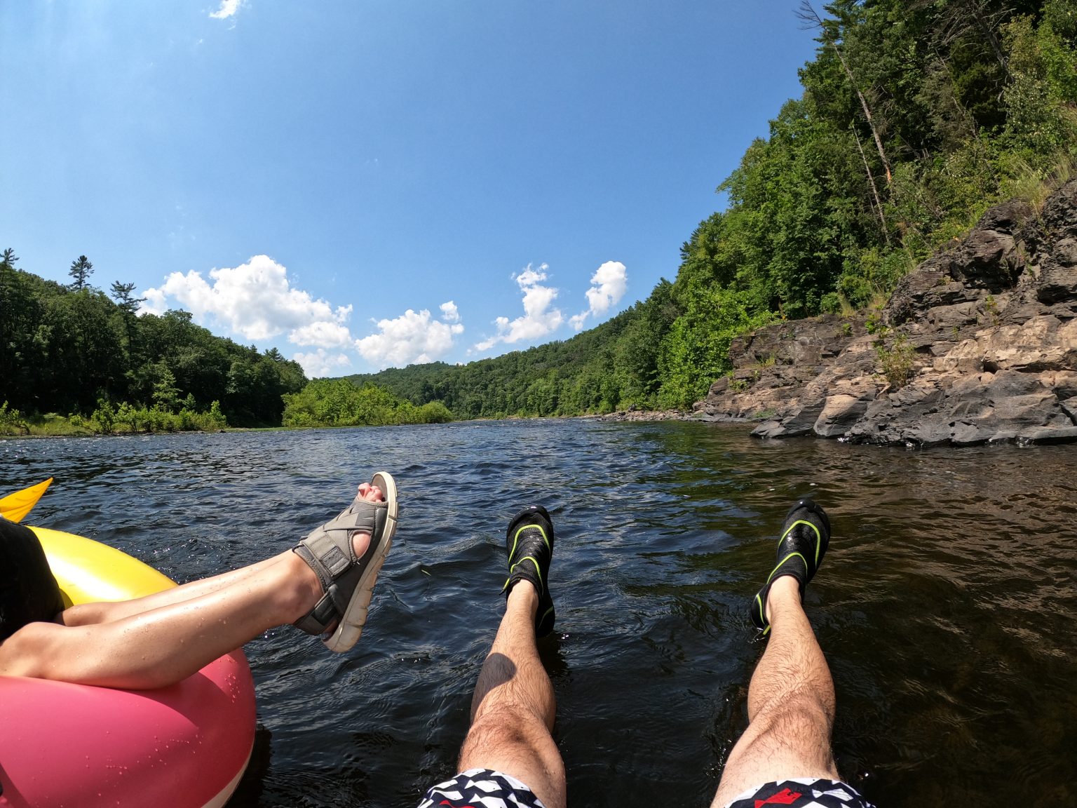 Delaware River Tubing near Port Jervis NY Hiking & Biking Trails