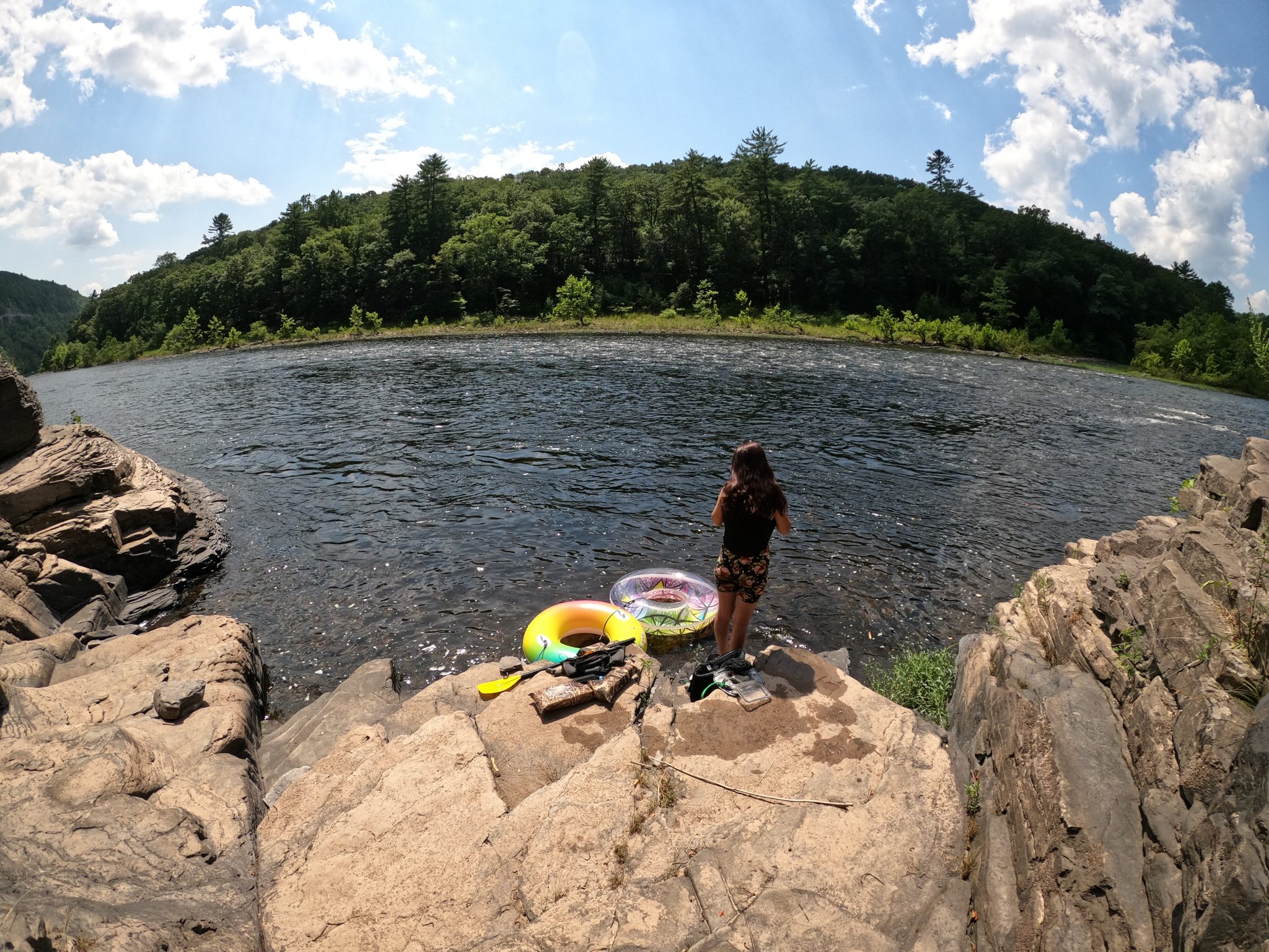 Delaware River Tubing near Port Jervis NY Hiking & Biking Trails