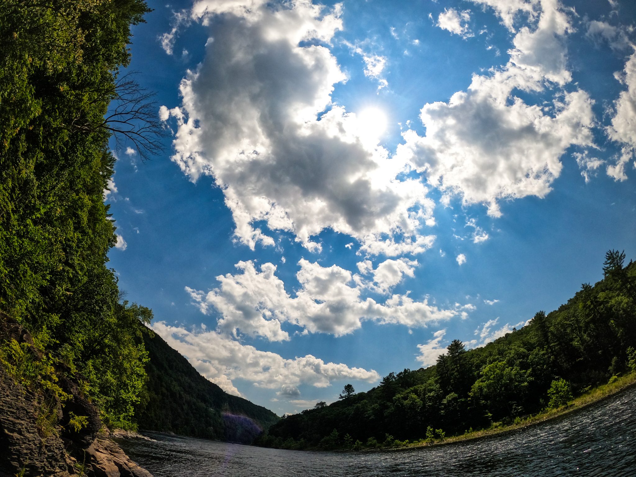Delaware River Tubing near Port Jervis NY Hiking & Biking Trails