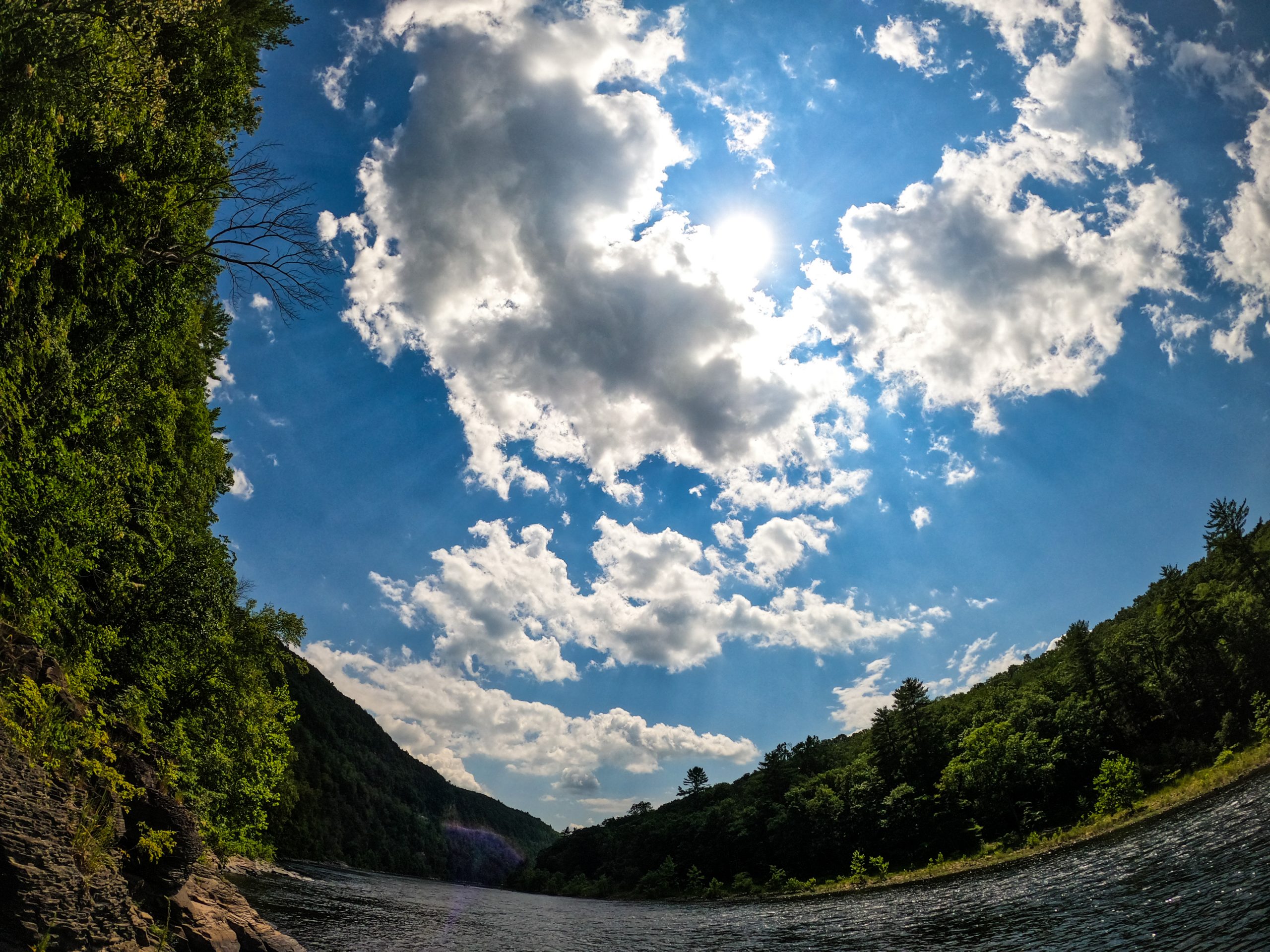 Delaware River Tubing near Port Jervis NY Hiking & Biking Trails