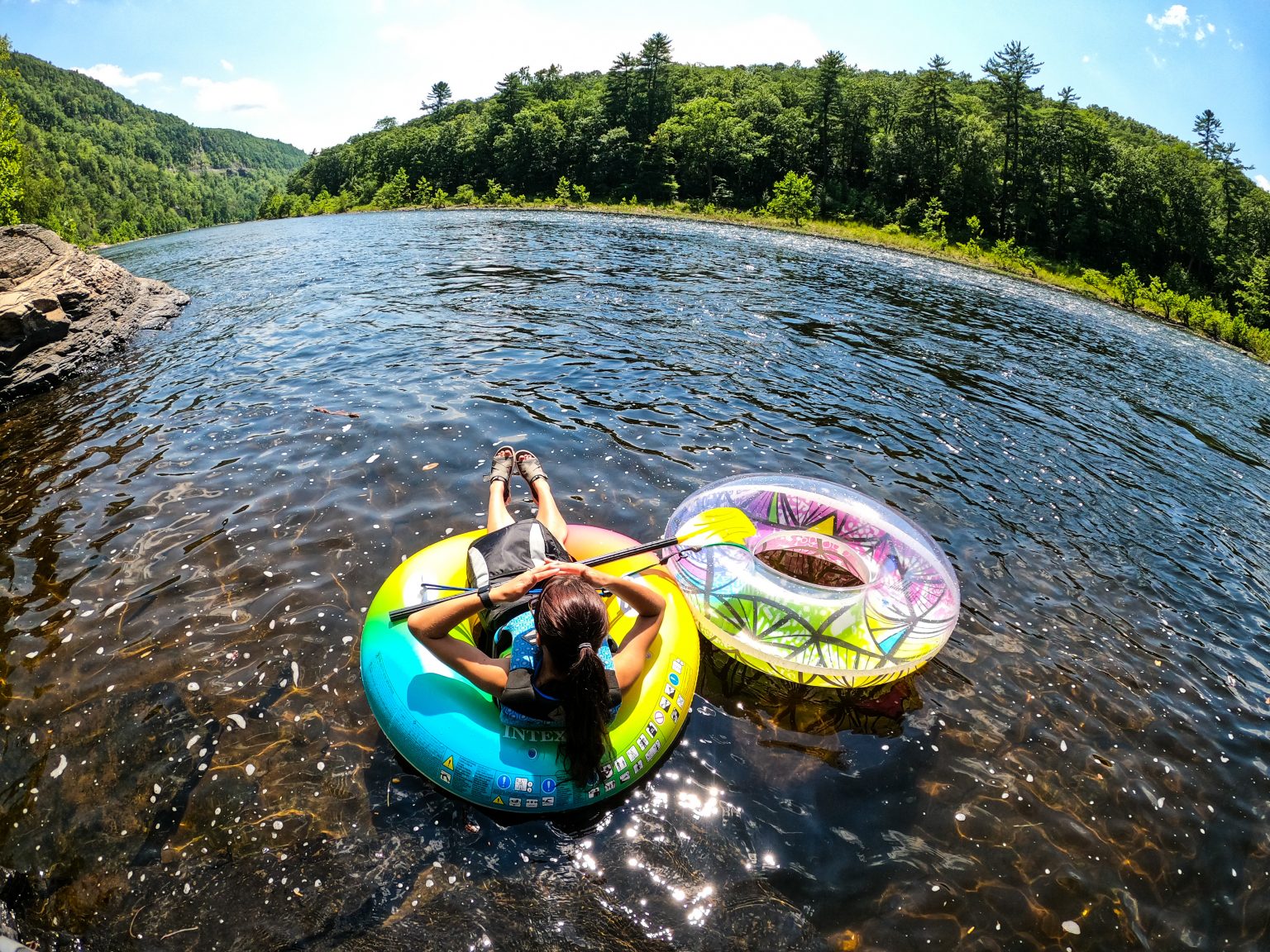 Delaware River Tubing near Port Jervis NY Hiking & Biking Trails