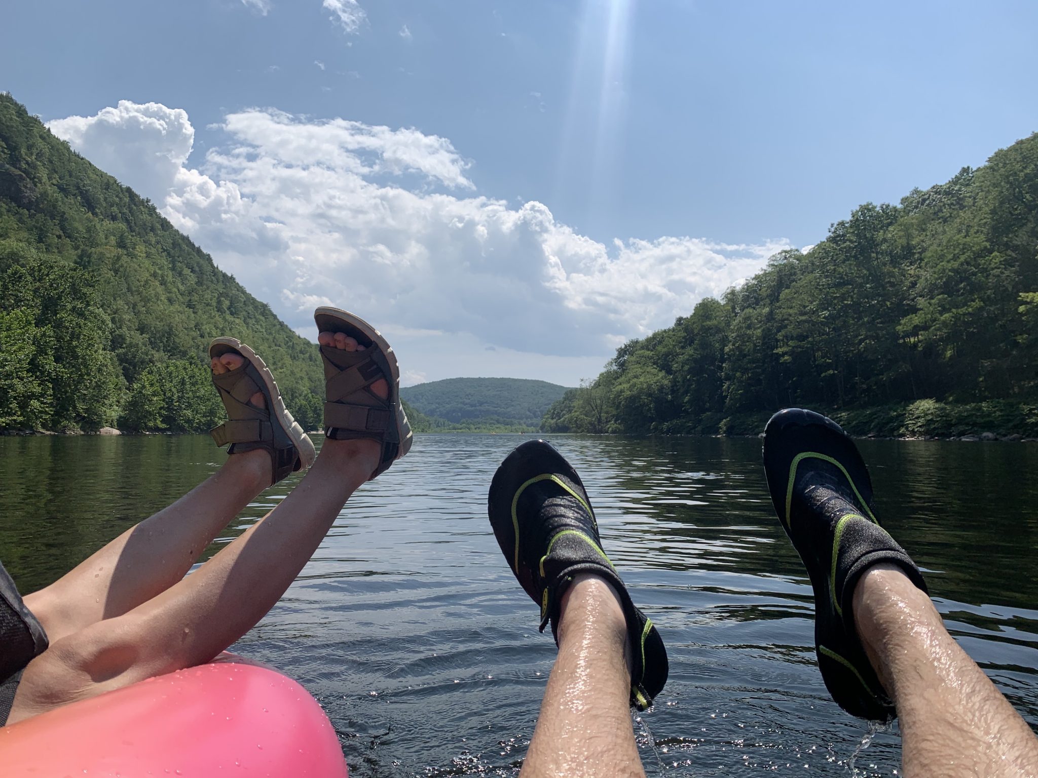 Delaware River Tubing near Port Jervis NY Hiking & Biking Trails