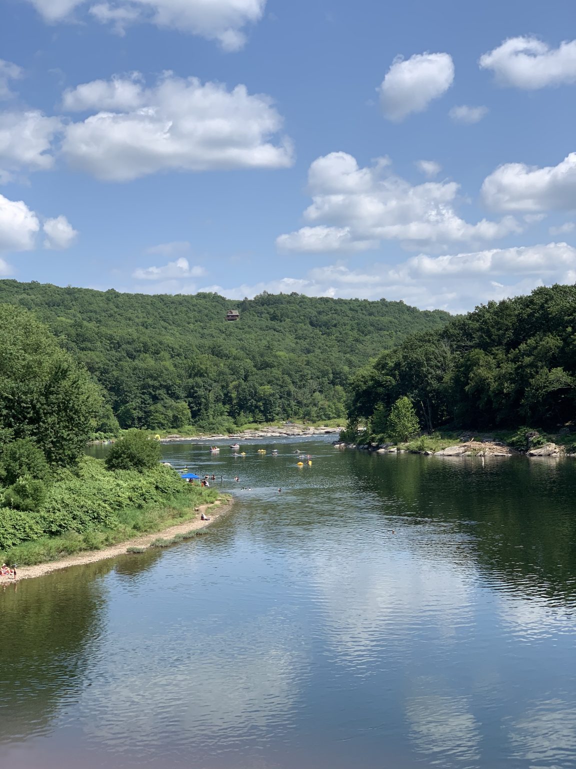 Skinner's Falls Delaware River Tubing Hiking & Biking Trails