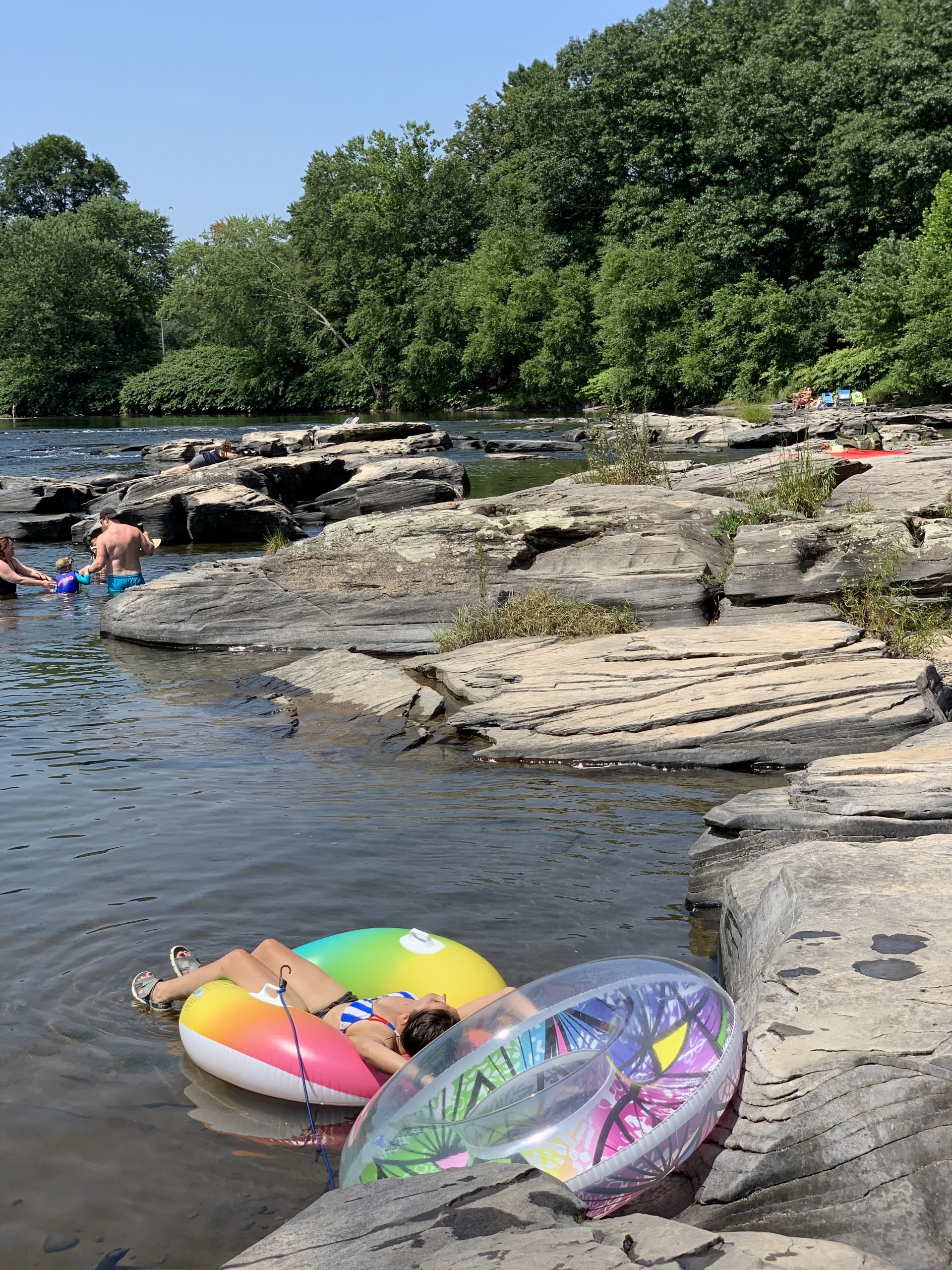 Skinner's Falls Delaware River Tubing Hiking & Biking Trails