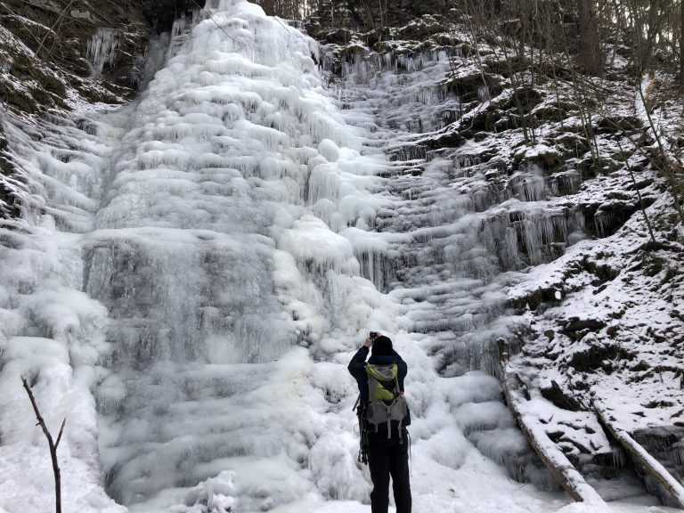 Winter Hiking to Witch’s Hole