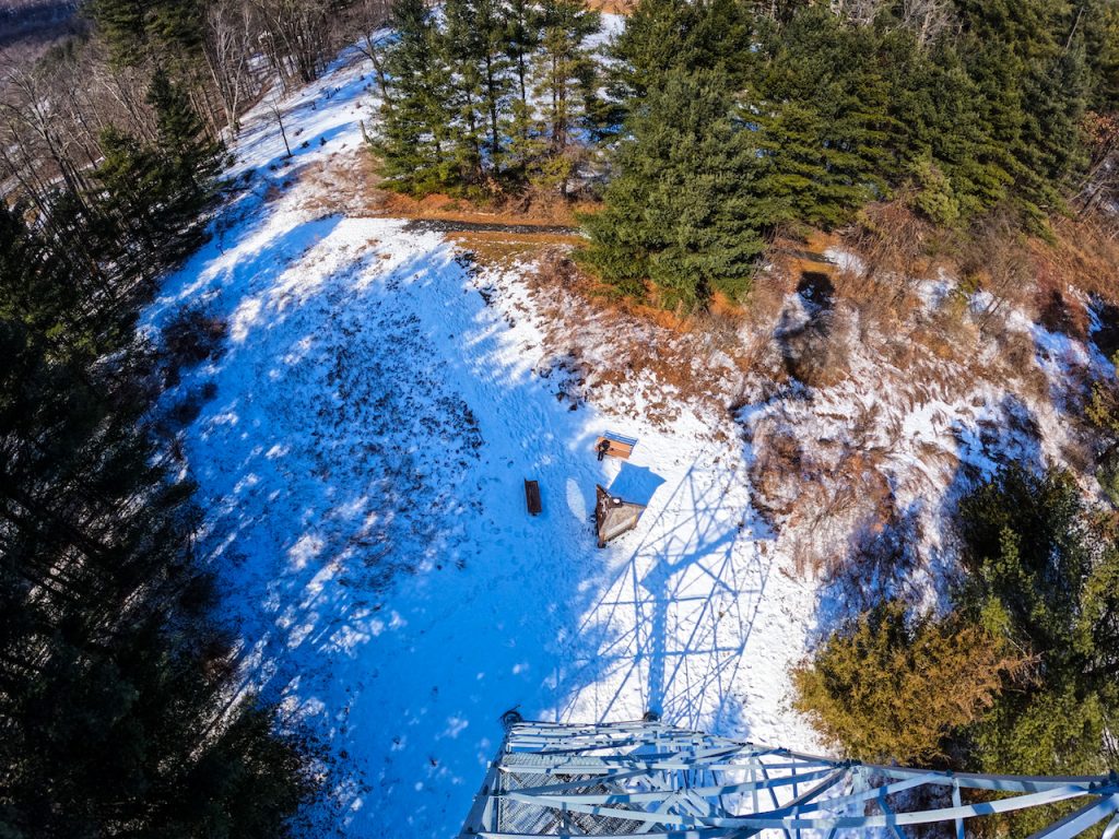 Top View from Upper Esopus Fire Tower