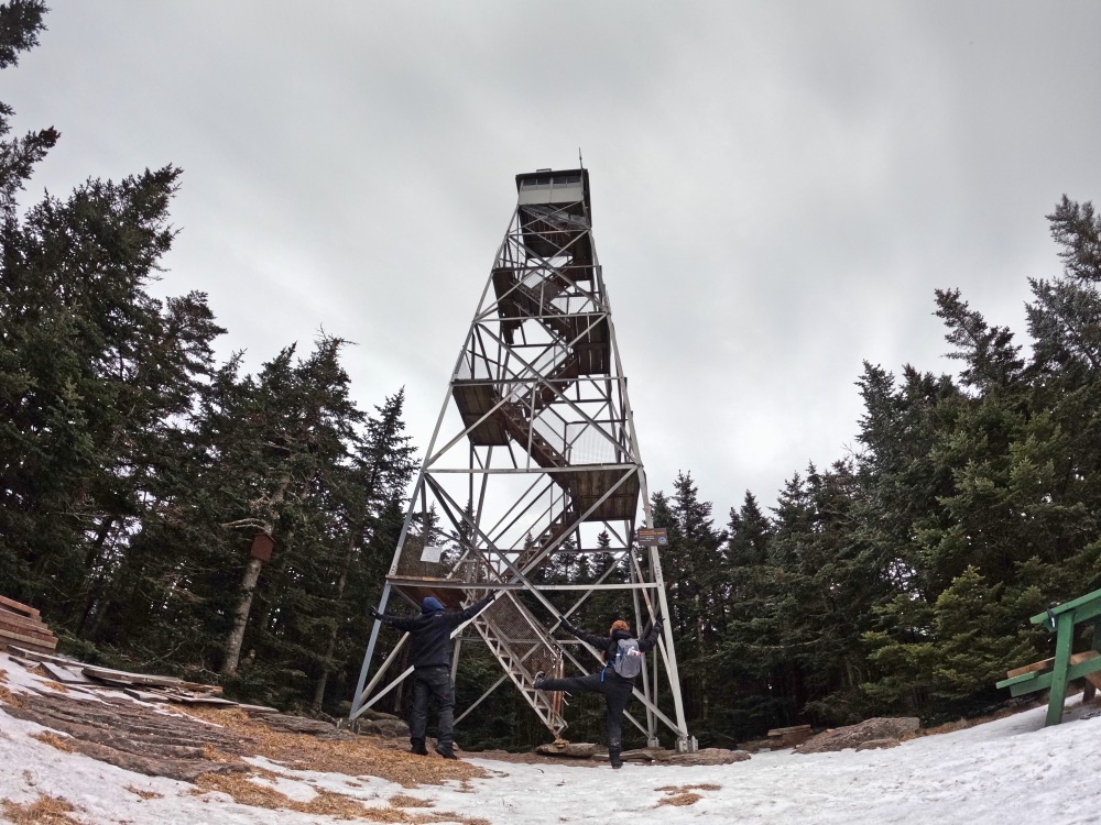 Pictures hiking Balsam fire tower in the Catskills