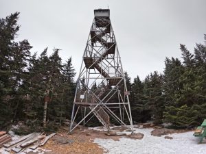 Pictures hiking Balsam fire tower in the Catskills