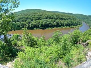 Photo gallery tubing down the Delaware river.