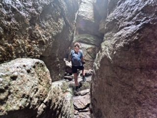 Hiking the Ice Caves at Sams Point Image