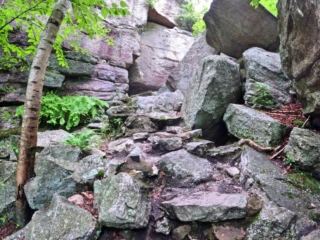 Hiking the Ice Caves at Sams Point Image