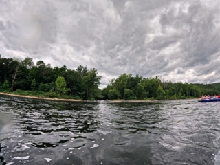 Pictures tubing the Delaware river near Port Jervis New York on July 2022