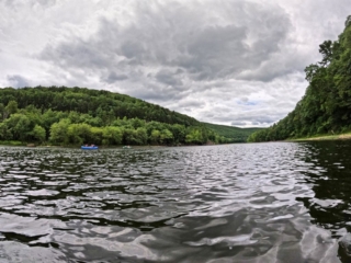 Pictures tubing the Delaware river near Port Jervis New York on July 2022