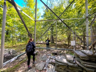 Hiking MT. Tremper Fire Tower Sept 2022