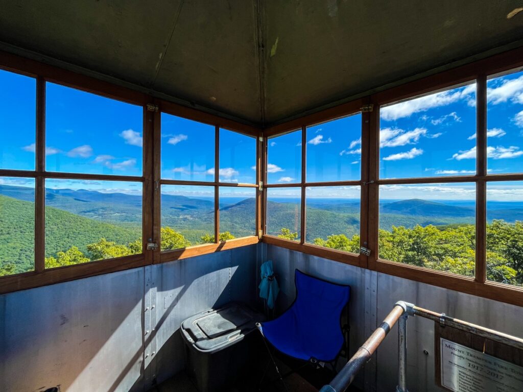 Hiking MT. Tremper Fire Tower Sept 2022