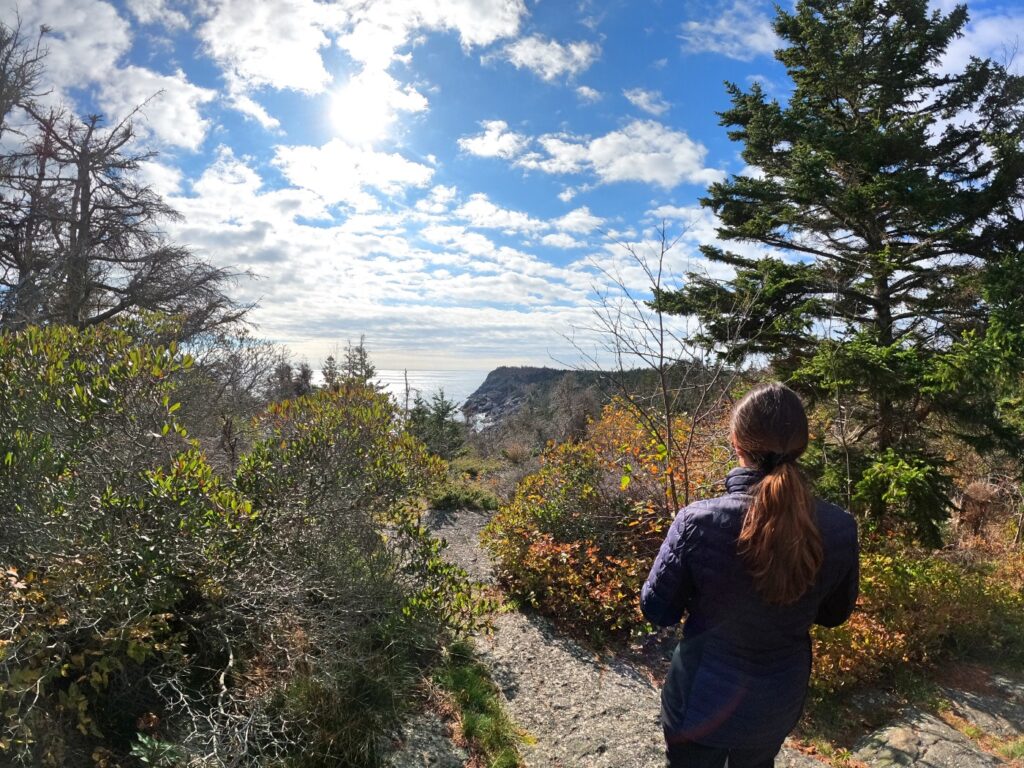 Exploring Monhegan Island in November 2023 Hiking Monhegan Maine Cliff Trail
