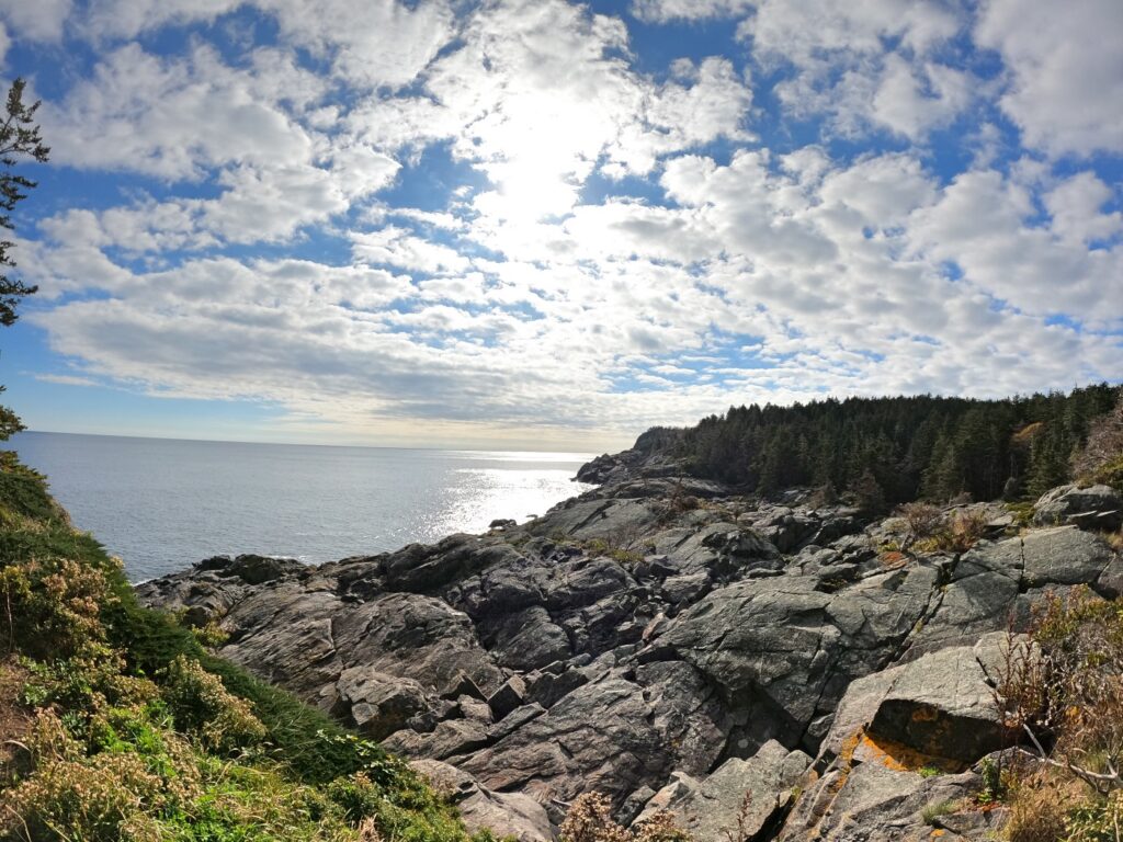 Exploring Monhegan Island in November 2023 Hiking Monhegan Maine Cliff Trail
