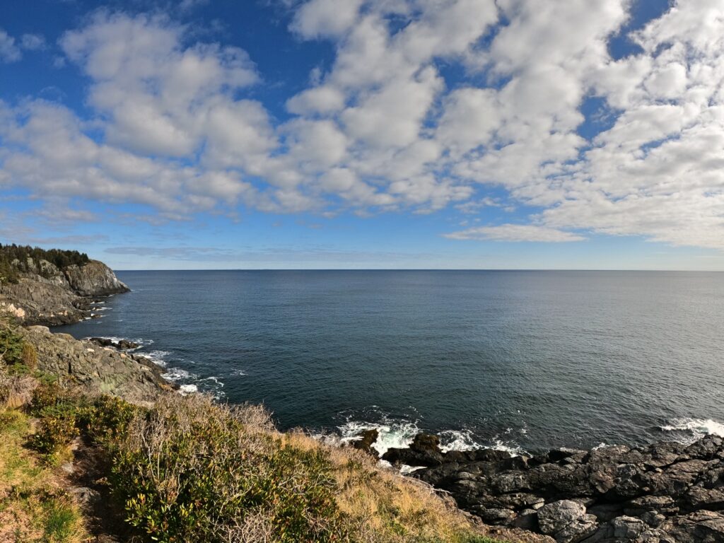 Hiking Monhegan Maine Cliff Trail