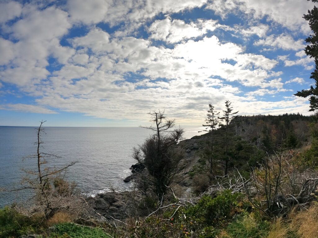 Hiking Monhegan Maine Cliff Trail