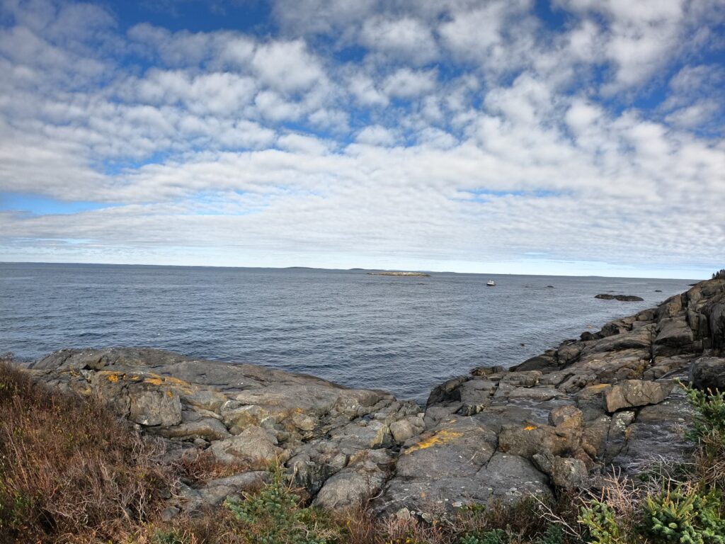 Exploring Monhegan Island in November 2023 Hiking Monhegan Maine Cliff Trail