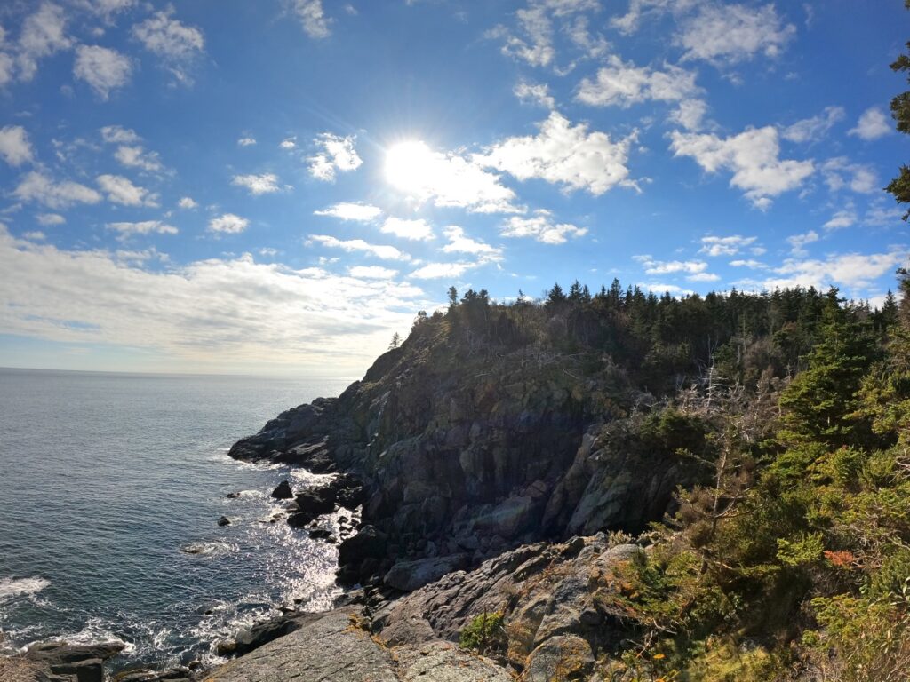 Hiking Monhegan Maine Cliff Trail