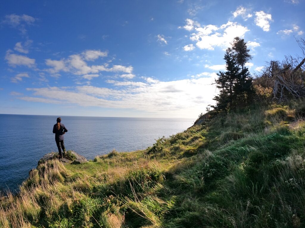Hiking Monhegan Maine Cliff Trail