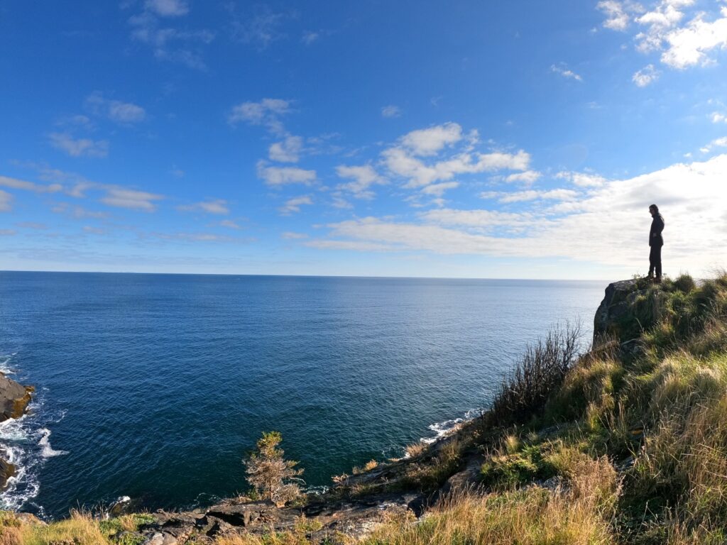 Hiking Monhegan Maine Cliff Trail