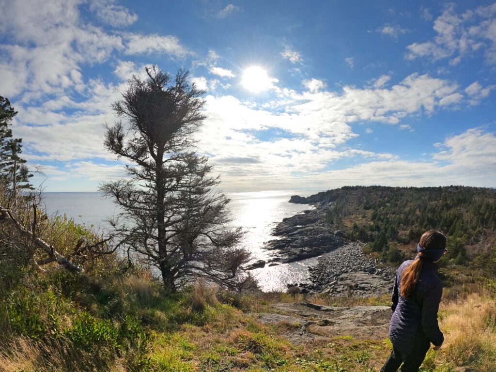 Hiking Monhegan Maine Cliff Trail
