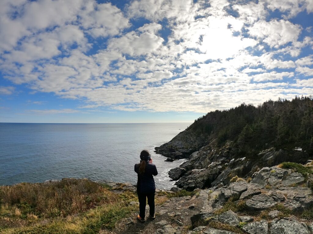 Exploring Monhegan Island in November 2023 Hiking Monhegan Maine Cliff Trail