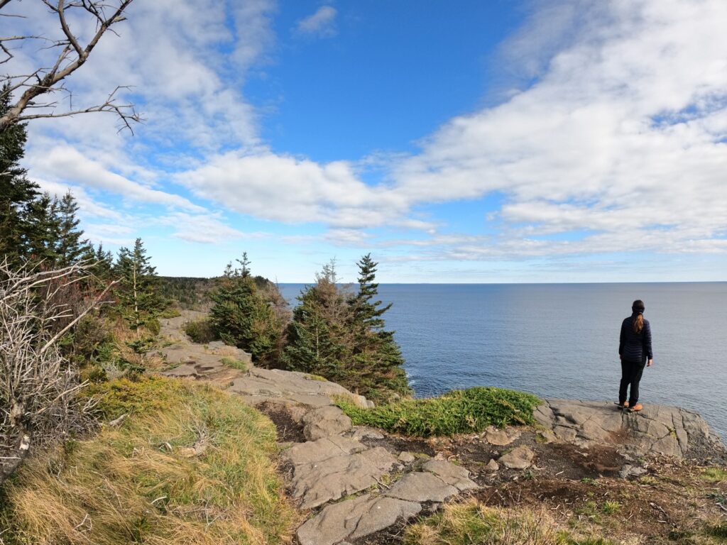 Hiking Monhegan Maine Cliff Trail