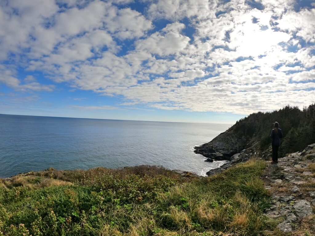 Exploring Monhegan Island in November 2023 Hiking Monhegan Maine Cliff Trail