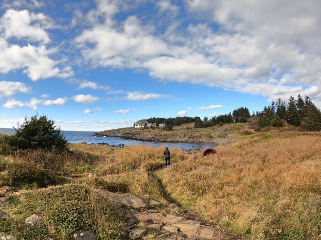 Hiking Monhegan Maine Cliff Trail