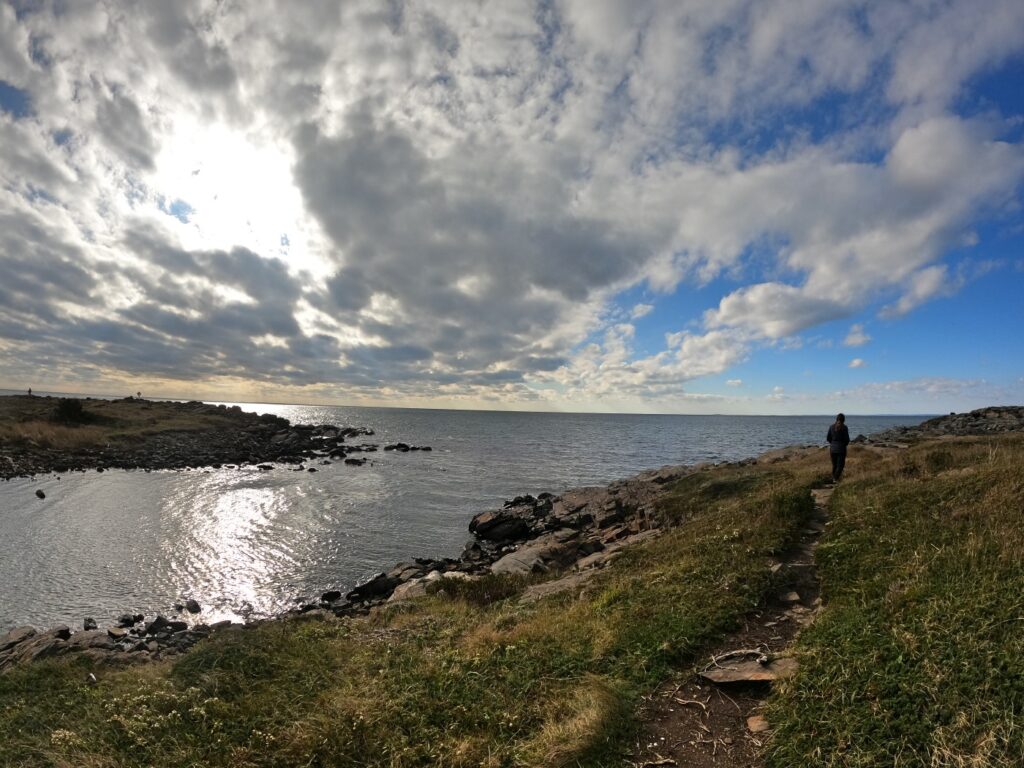 Hiking Monhegan Maine Cliff Trail