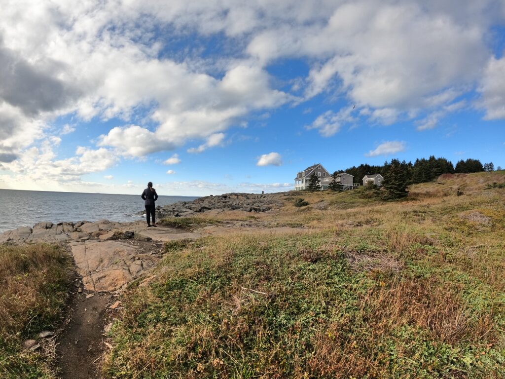 Hiking Monhegan Maine Cliff Trail
