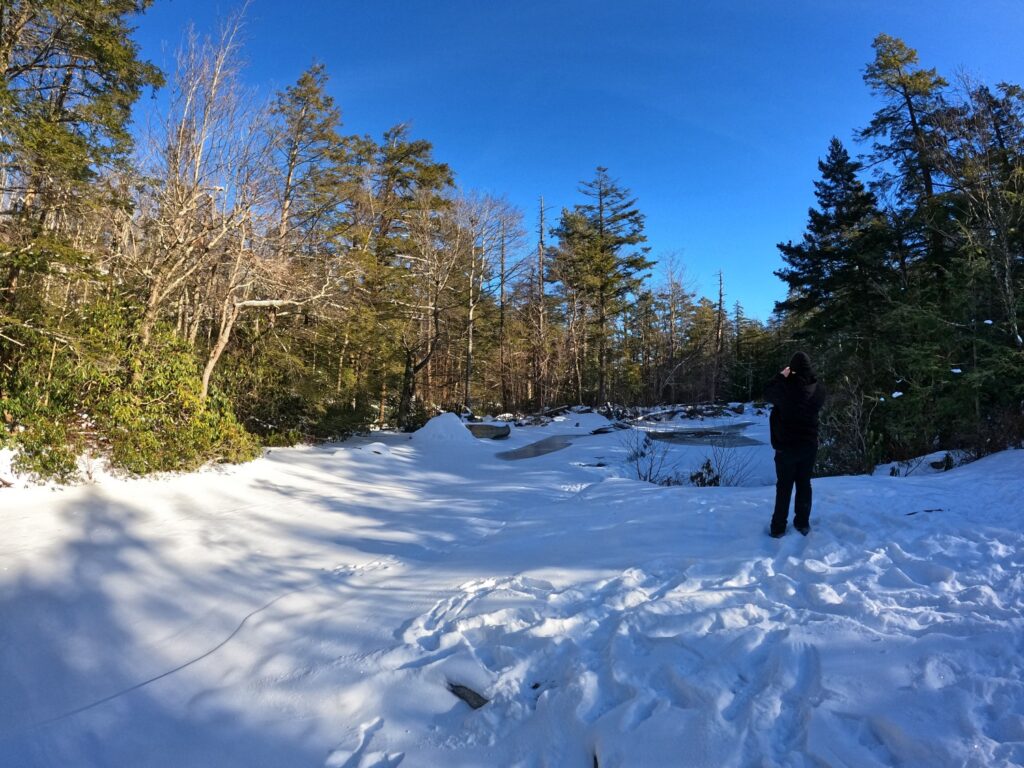 Hiking Minnewaska State Park Jan 2024