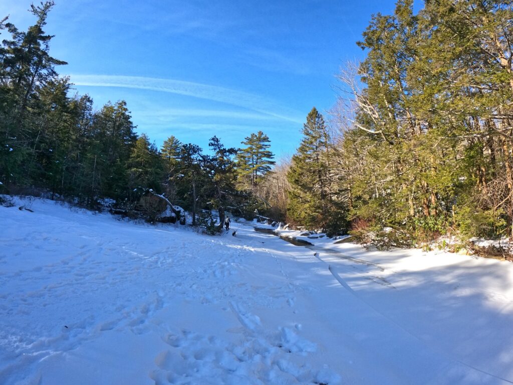 Hiking Minnewaska State Park Jan 2024