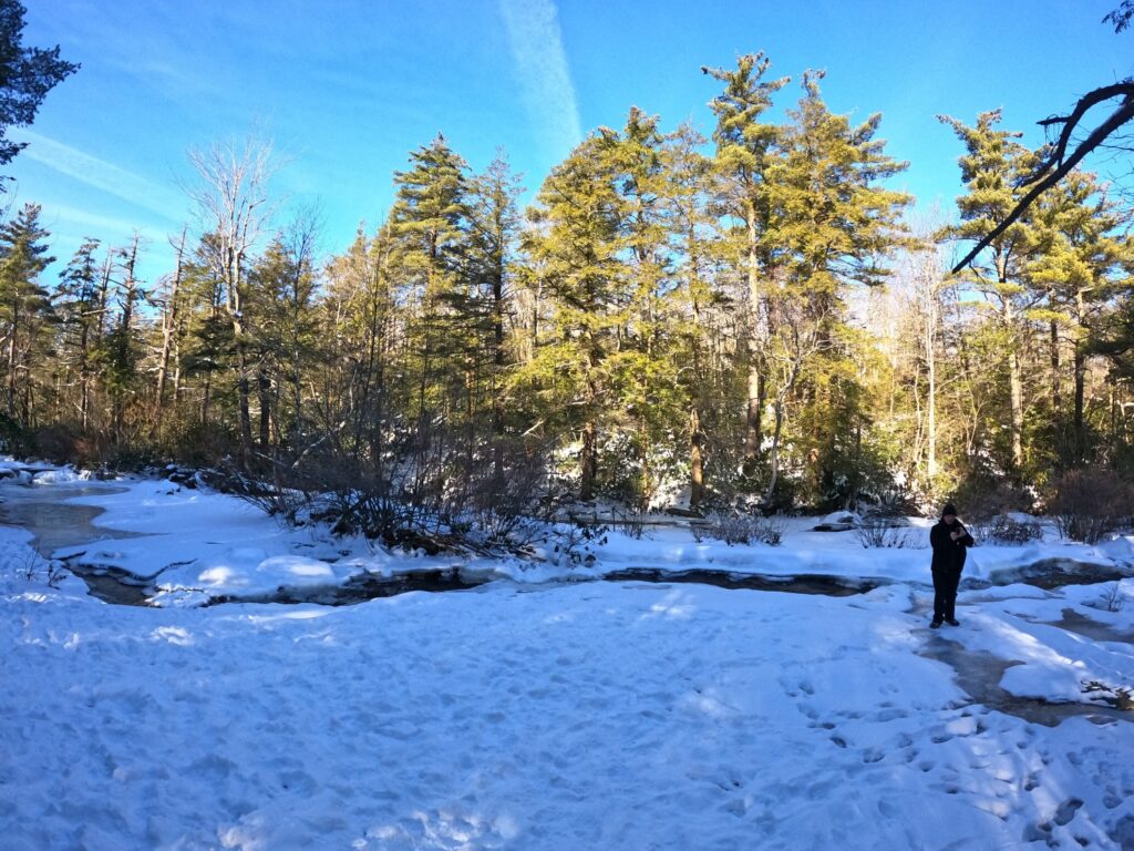 Hiking Minnewaska State Park Jan 2024