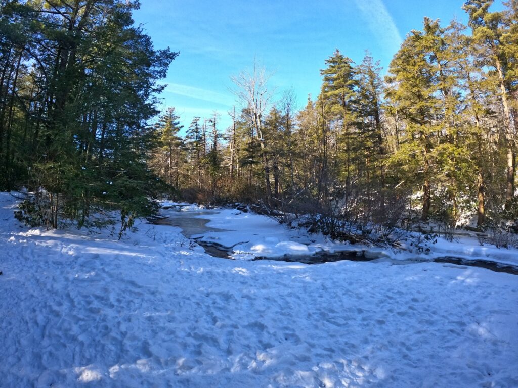Hiking Minnewaska State Park Jan 2024